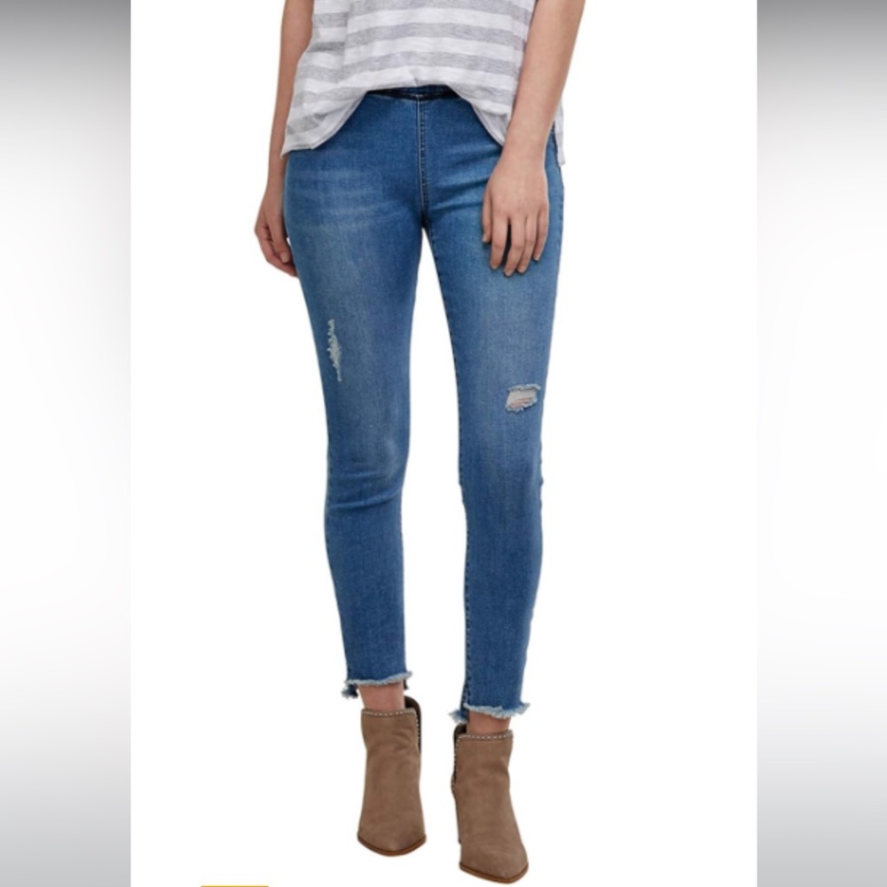 Mudpie Max Distressed Denim Leggings